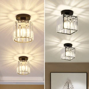 Crystal Ceiling Lights Room Pendant Light Kitchen Chandelier Lighting Bar Lamp - Picture 1 of 12