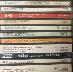 Bulk lot of Classical CDs (LIEDER & SONGS) As Pictured F07 - Bild 1 von 2