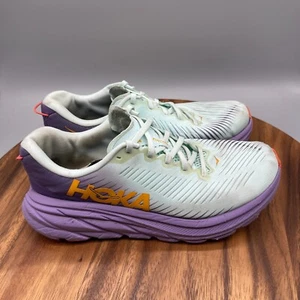 Scarpe Hoka One Rincon 3 donna 8,5 B running blu/viola comode da passeggio sneaker - Foto 1 di 8