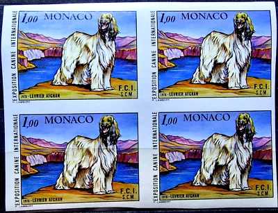Mónaco 1978 imperf perros 4 estampillas bloque de cuartos MNH YT 70,00 € Foto 1 de 4