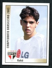 2003 PANINI CAMPEONATO BRASILEIRO KAKA ROOKIE RC #346 São Paulo Brazil Sticker