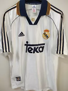 REAL MADRID 1998-1999 Teka camiseta shirt trikot maillot maglia M - Foto 1 di 6