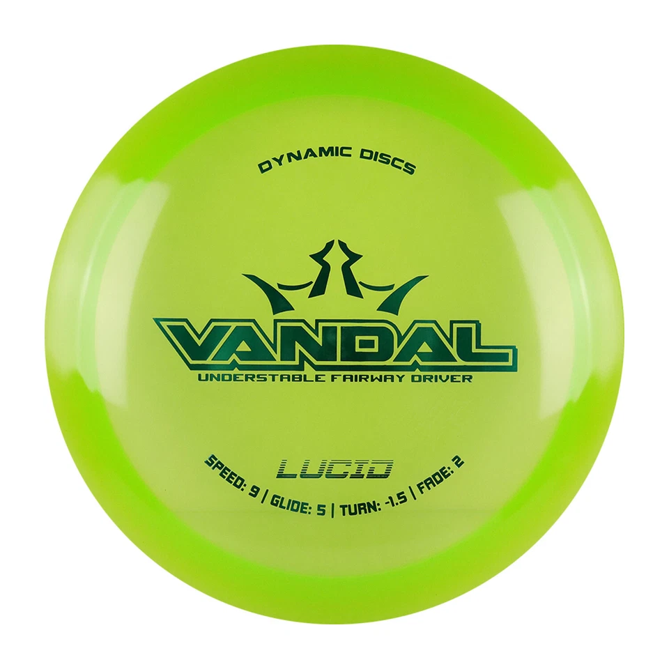 Dynamic Disc Golf Lucid Vandal Fairway Driver 9/5/-1.5/2 - Choose Exact - Image 1 of 1