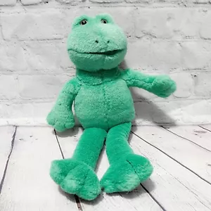 Vtg 1997 Mary Meyer Green Plush FROG 15” Toy Stuffed Animal Lovey - Picture 1 of 7