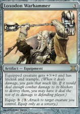 Loxodon Warhammer ~ Lightly Played 10th Edition Tenth MTG Magic UltimateMTG Arti