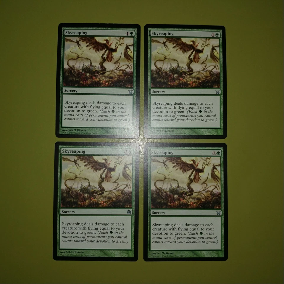 Skyreaping x4 Born of the Gods 4x Playset Magic the Gathering MTG  - Image 1 of 1