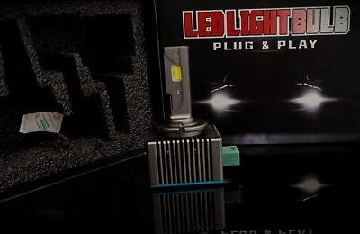 VW Golf GTD MK7 2013-2020 X2 D3S OEM Fit Xenon HID Led Bulb 55W 6000K Error-Free - Image 1 of 4