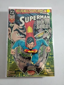 Superman Back For Good #82 DC Comic Reign of the Supermen Chromium Cover - Picture 1 of 1