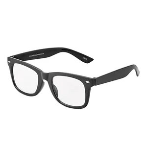 Black Kids Childrens Costume Glasses Fancy Dress Up Boys Girls Fake Clear Nerd - Picture 1 of 11