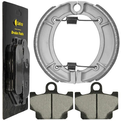 for Yamaha XS400R Seca 400R 1982 1983 Front Brake Pads & Rear Brake Shoes Foto 1 de 4