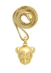 Egyptian Goddess of War Sekhmet Pendant 24" Various Chain Necklace XMP83G - Picture 1 of 18