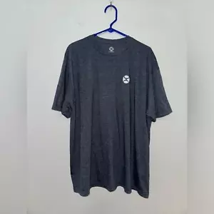 Pre-Owned XXL Hooey Dark Heather Grey Logo T-Shirt - Picture 1 of 5