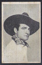 AUSTRALIAN LICORICE-FILM STARS (BLACK & WHITE) 1930'S- TOM MIX
