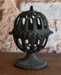 Soporte de cuerda de hilo de hierro fundido antiguo tienda general de colección - Imagen 1 de 7