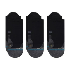 Stance Run Light 3 Pack Socks Black - Picture 1 of 3