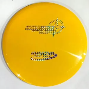NEU gelber Star Boss Distance Driver 171g Innova Disc Golf holografischer Stempel - Bild 1 von 1