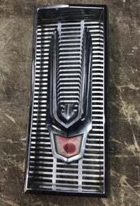 1960s Chrysler Imperial Front Emblem Badge 2276608 With Extra Trim - Picture 1 of 4