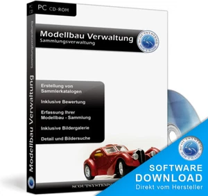 Car Model, Ship Model, Aircraft, Model Making Administration Collectors Software Program - Picture 1 of 1