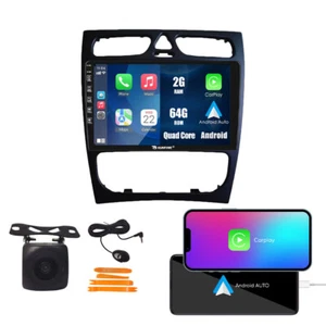 For Benz C/CLK-Class 2002-2006 Carplay Android Car Stereo Radio GPS Navi 2+64G - Picture 1 of 16