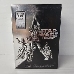 Star Wars Trilogy IV V VI DVD Collection Box Set - Region 4 - Picture 1 of 4