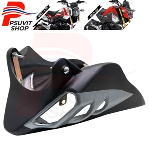ABS Belly Pan Under Crank Fairing For MSX125 GROM125 2013-2020 Black/Grey - Picture 1 of 6