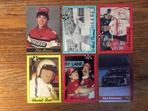 Vintage Lot of 6 Racing Promo Cards Prototype Earnhardt Scott Richmond NrM - Bild 1 von 2