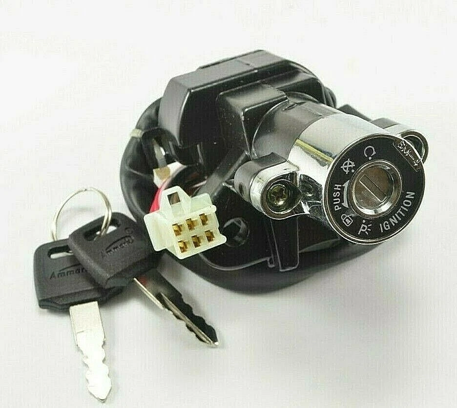 摩托车点火开关钥匙适用于铃木 GSXR600 750 SV650 TL1000R 1000S GZ250 — 第 1/1 张图片