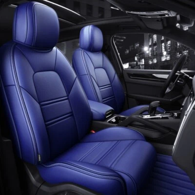 FOR 2005-2023 PORSCHE CAYENNE MOTOPTES CUSTOM CAR SEAT LEATHER COVERS DURABLE  - Image 1 of 4