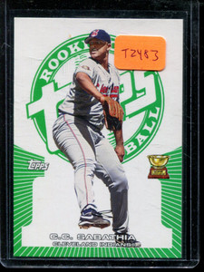 t2483 - 2005 Topps Rookie Cup Green #130 C.C. Sabathia /199 Indians NM-MT