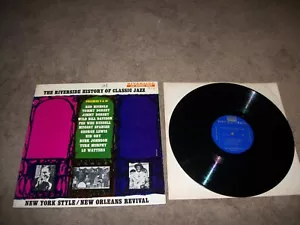 V/A The Riverside History Of Classic Jazz Vol. 9 & 10 - NY Style/NO VG+ VINYL - Picture 1 of 2
