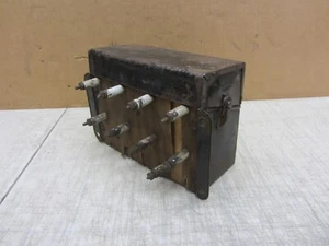 VTG ANTIQUE FORD MODEL T METAL IGNITION COIL BOX WITH LID - Picture 1 of 14