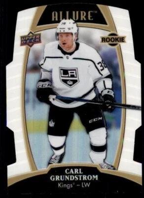 2019-20 Upper Deck Allure White Rainbow Rookie #73 Carl Grundstrom Kings Hockey - Image 1 of 2
