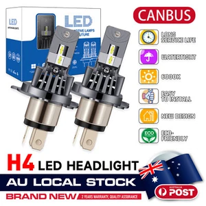 2×H4 LED FOR TOYOTA COROLLA 1995.05-2000.02 Low Beam /up to 1999.09 High Beam AU - Picture 1 of 23