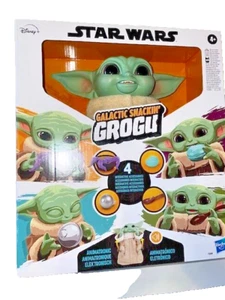 Star Wars - Mandalorian - Galactic Snackin' Grogu - Animatronic Toy - 40+ Sounds - Picture 1 of 3