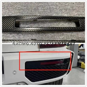 Rear Taillight Cover Trim For Mercedes G Class W464 Dry Carbon Fiber Rocket B900 - Picture 1 of 8
