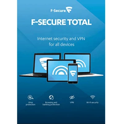 F-Secure Total - 2  Year  5 Devices - Americas - Image 1 of 2