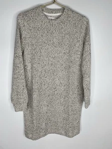Vestido Suéter Túnica Tejido Lou&Grey Boucle Para Mujer XS Marfil Negro NUEVO De Gran Tamaño - Imagen 1 de 4