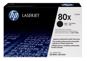Toner HP (80X) CF280X noir, emballage d'origine ouvert, toner soudé et inutilisé - Photo 1/1
