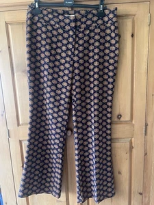 Women’s Patterned Trousers Size 14 - Picture 1 of 4