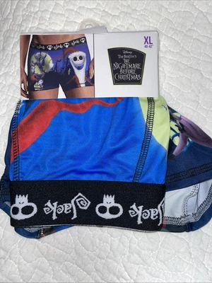 PESADILLA ANTES DE NAVIDAD Calzoncillos boxer para hombre XL 40-42” ropa interior NUEVO Foto 1 de 3