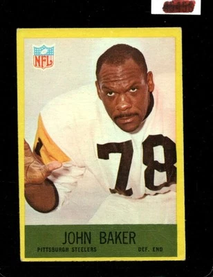 1967 PHILADELPHIA #147 JOHN BAKER VG STEELERS *X58045 - Image 1 of 2