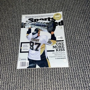 Sidney Crosby Sports Illustrated Magazin 2016 Stanley Cup ohne Etikett Pinguine - Bild 1 von 2