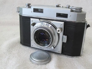 Agfa Karat 36 35mm Film Camera 50mm f/2.8 Solinar Lens & Lens Cap - Picture 1 of 7