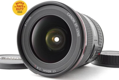[Excelente como nuevo] Canon EF 17-40mm f/4 L USM lente zoom gran angular... - Imagen 1 de 4