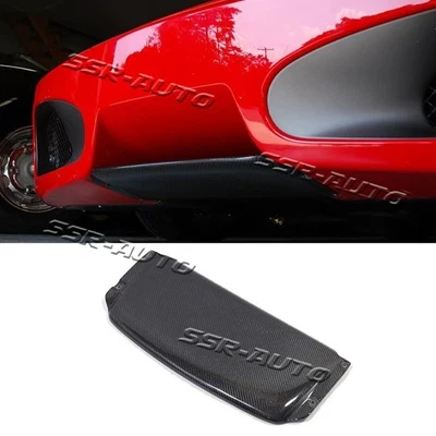 For Ferrari F430 2005-2009 Real Carbon Front Bumper Lip Chin Spoiler Splitter - Image 1 of 4