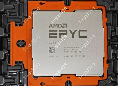 AMD EPYC 9J14 CPU Processor 2.4GHz 96 Core 192 Thread =AMD EPYC 9654 CPU Server  - Image 1 of 4