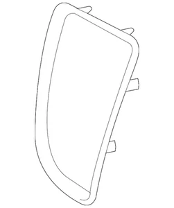 Genuine GM Passenger Side Front Bumper Fascia Upper Molding 25831818 - Picture 1 of 3