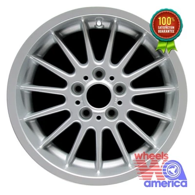 Wheel Rim BMW 323i 525i 528i 530i 540i 17 1996-2004 OEM Front Silver OE 59275 - Image 1 of 4