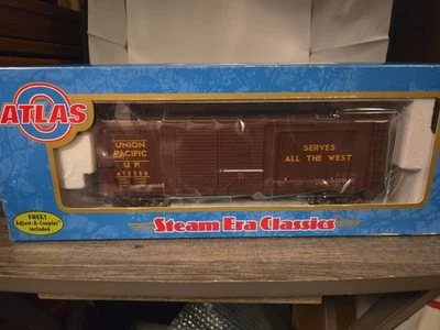 Atlas 40' Double Door Box Car Union Pacific #475350 O Scale 3 Rail - Image 1 of 4