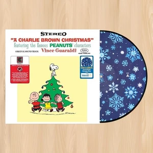 SNOWFLAKE VINYL----  VINCE GUARALDI A Charlie Brown Christmas WALMART LP    1211 - Picture 1 of 4